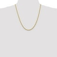 thumbnail image 2 of 14K Yellow Gold chain Rope Diamond-cut 22 in 2.75 mm, 2 of 5