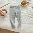 thumbnail image 2 of Leggings Girls Baby Leggings Micro Flare Pants Girl's Stretch Outer Layer Tights Toddler Tights Grey 6 Years-7 Years, 2 of 7