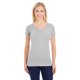 thumbnail image 1 of Camiseta de mujer con cuello en V y purpurina OXFORD 3XL J América JA8136, 1 of 1