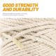 thumbnail image 3 of 1 rollo Natural Sisal Rope Diy Cat Scratcher Rope Cat Renching Post Sisal Rope, 3 of 6