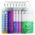 thumbnail image 6 of Cruise Tags - Luggage Etag Holders Zip Seal & Steel Loops Thick PVC (8 Pack), 6 of 8