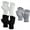 Multi-Color-1, variant on Triani 3Pair Half Finger Gloves Winter Knit Fingerless Gloves with Long Wrist Cuff Knit Touchscreen Warm Stretchy Mittens Fingerless Gloves for Men and Women(3Color)