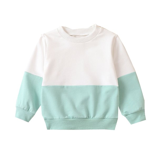 Gibobby Sudaderas para niños pequeños, playera de algodónCamisetas de manga larga con estampado de para niños y niñas(Azul, 6-12 Meses)