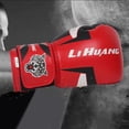 thumbnail image 4 of Youkk Hommes Femmes Gants d'Entraînement de Boxe Sparring Kickboxing GYM Punching 6oz Noir 8oz Rouge, 4 of 6
