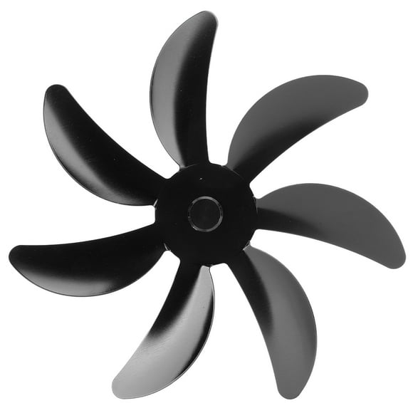 Stove Fan Aluminum Alloy Stove Fan Aluminum Alloy Blade, Stove Fan Blade Replacement Blade Fan Blade Accessories Backyard Alloy with Fanner Blade Butcher Alloy Garden Fireplace