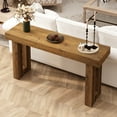 thumbnail image 3 of 59'' Farmhouse Narrow Entryway Table, Long Wood Console Table, Sofa Table Behind the Couch for Living Room Hallway Entrance, 3 of 8