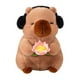 thumbnail image 5 of Muñeco de peluche, adornos para sofá, juguetes blandos que acompañan a los juguetes para dormir para niños, adultos, adolescentes, niños y niñas, Marrón 38cm, 5 of 8