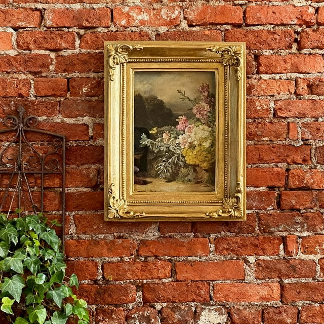 Marco de Fotos de Resina, Decoración Del Hogar, Vintage, Versátil, Regalo Artístico, Soporte para Exhibir Imágenes, Soporte, Marco de Fotos de Mesa Pa