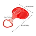 thumbnail image 3 of Outdoor Plastic Snow Sled for Kids, Winter Skiing, Grass, Sand, Durable Snowboard with Non-Slip Seat and Ergonomic Handles, Portable Sliding Toy, 3 of 4