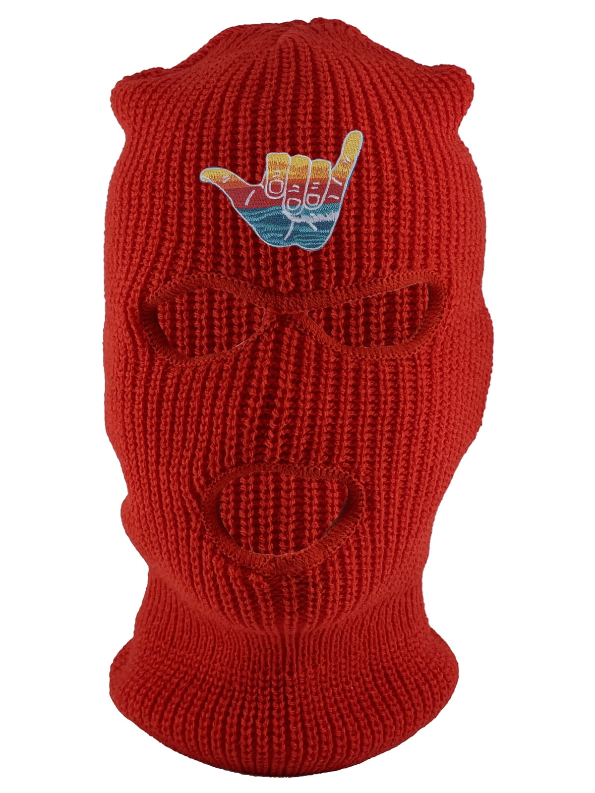 Gravity Threads Hang Loose 3Hole Ski Mask Red