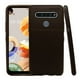 thumbnail image 1 of Funda de Silicon Uso Rudo Atti Rugged Carbon LG K61 Cafe 1pz Mas Mica 9D, 1 of 8