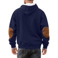 thumbnail image 3 of Ceisia Men Slim Fit Fashion Solid Color Long Sleeve Stand Collar Gift Zipper Casual Daily Party Wear Shirt Top, 3 of 8