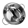 thumbnail image 3 of Lipstore Shabu Shabu Chinois Pot Double Saveur Hotpot pour Restaurant Réunion de Famille 40cm, 3 of 8