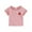Pink, variant on Hiijoy Toddler Girls T Shirt Short Sleeved Crewneck T-Shirt Summer Soft Casual Tshirt