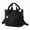 Black, variant on Small Tote Bag with Zipper Tote Bag, Women Canvas Shoulder Bag Satchel Bag Crossbody Bag ,Canvas Mini Tote Bags with Zipper and Multi Pockets,Kids,Girls,Friends Gift 2026，Green