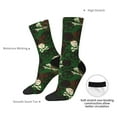 thumbnail image 4 of Balery Camouflage Skull Pattern Crew Socks Unisex– Soft & Breathable Socks for Men & Women, One-Size Fits Most (US 5-11), Comfortable & Durable for Daily Wear, 4 of 6