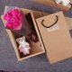 thumbnail image 3 of Caja de regalo con 7 rosas y tapa dura con flores de jabón, regalo creativo para hacer tú mismo, actividades de empresa, cumpleaños para enviar a tu novia, 3 of 4