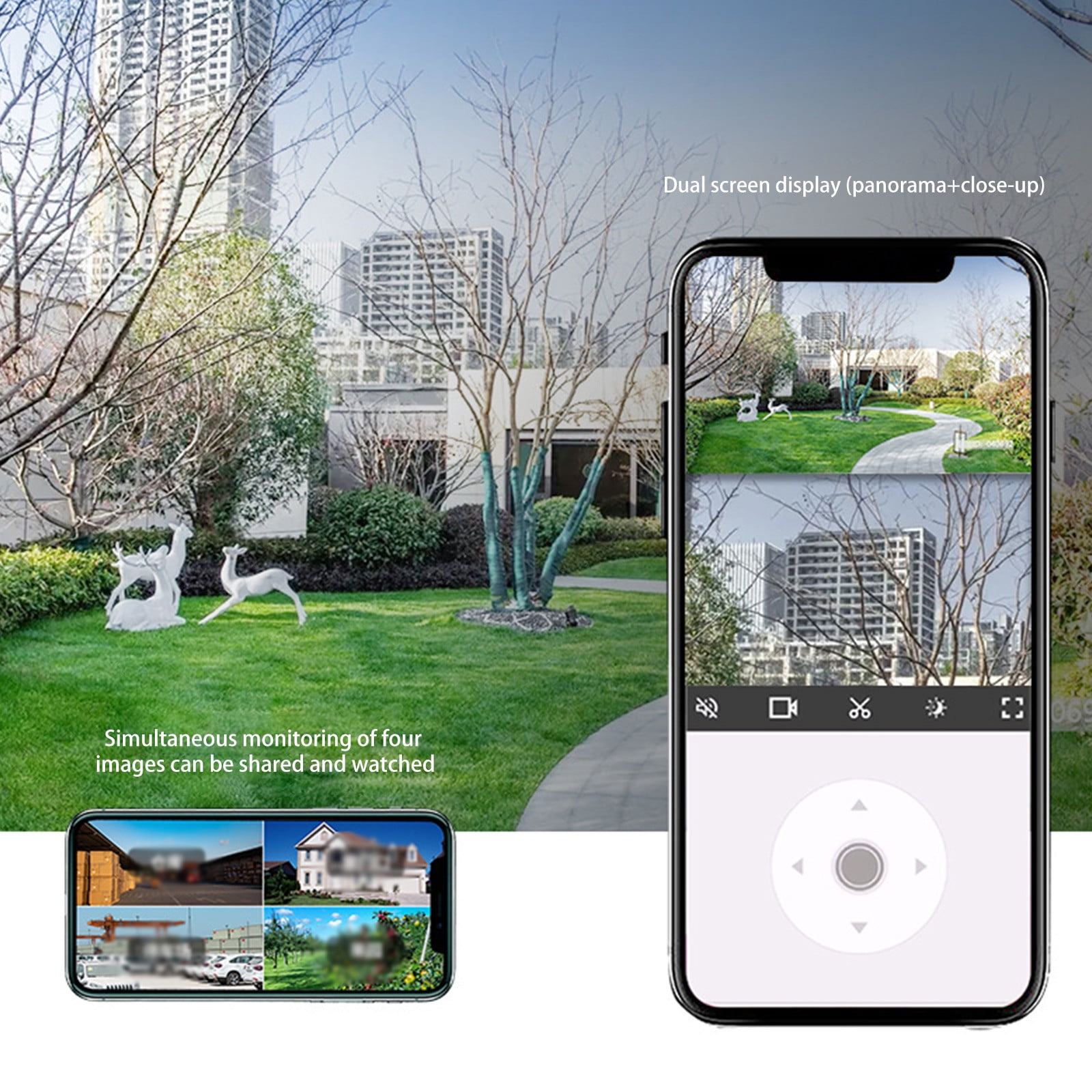 sruoe Surveillance Cameras, Surveillance Cameras Wireless, Security Cameras Wireless Outdoor, Security Camera, Night Vision, Home Monitor Camera