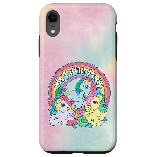 Funda de teléfono My Little Pony Retro Rainbow para iPhone XR