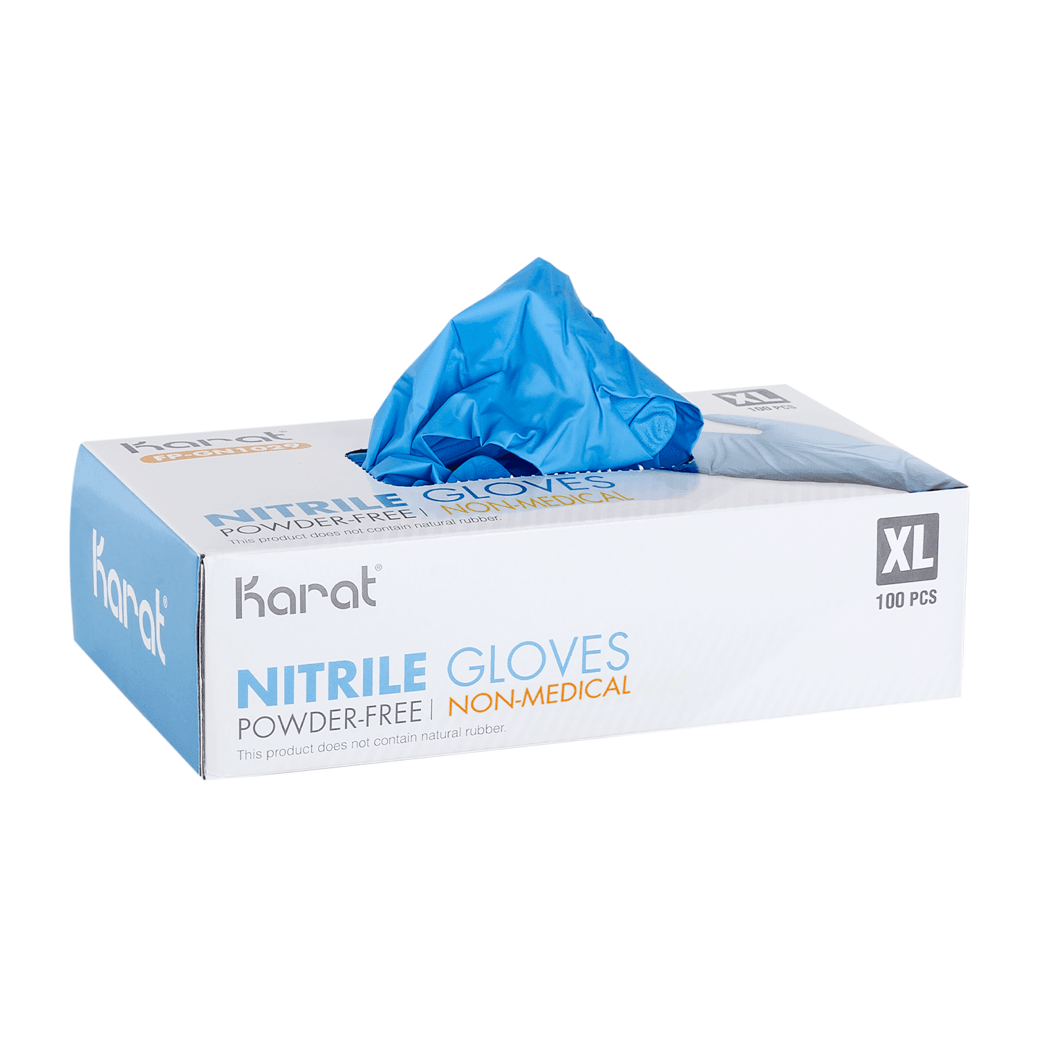 Nitrile Powder - Free Disposable Gloves (Blue) - X-Large - 1,000 ct, FP-GN1029