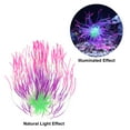 thumbnail image 5 of Unique Bargains Rose Red Aquarium Simulation Coral Fireworks Flower Silicone Fluorescent Glow Ornaments Fish Tank Decor, 5 of 7