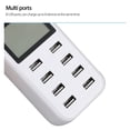 thumbnail image 4 of Smart Multi USB AC Hub LCD Display 8 Usb Port Wall Charger Power Adapter Wall Charging Station ,Easy to Use, 4 of 6