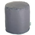 thumbnail image 1 of Petit Pouf Gris Massif, 1 of 5