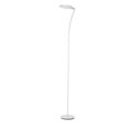 thumbnail image 3 of Ore International KTL-7935ESWH 72 in. Castor LED Torchiere Satin White Floor Lamp, 3 of 3