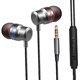 thumbnail image 4 of Auriculares intrauditivos deportivos con aislamiento de ruido de graves y control de y micrófono integra - Plata, 4 of 10
