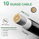 thumbnail image 2 of 2X Cable de ExtensióN SAE 3FT 10AWG SAE A SAE Conector de DesconexióN RáPida para BateríA de Panel Solar Motocicleta Coches Tractor, 2 of 5