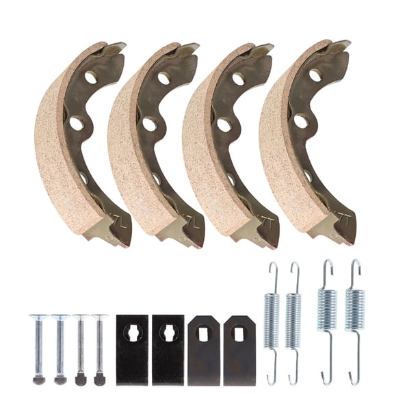 Genrics (4) For Club Car Golf Cart DS Brake Shoes Pads 1995-up & Precedent 1018232-01