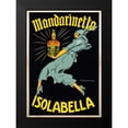 thumbnail image 2 of Dudovich, Marcello 14x18 Black Modern Framed Museum Art Print Titled - Mandarinetto Isolabellla, 2 of 5