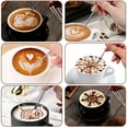 thumbnail image 2 of Remiawy Milk Frothing Pitcher, 600ml (20oz) Milk Frother Cup Stainless Steel Steaming Pitcher, Cappuccino Espresso Coffee Accessories Latte Art Barista Steam Pitchers Milk Jug Cup with Decorating Pen, 2 of 6