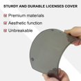 thumbnail image 2 of shiyou-2-Pack All Weather License Plate Bubble ShieldsCurved Surface Design,Unbreakable Licence Plate Protector Fits All Standard 6x12Inches License Plates (Light Gray), 2 of 4