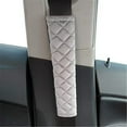 thumbnail image 5 of AMERTEER 2 Pcs Seat Belt Pads, Universal Car Seatbelt Cover Soft Comfortable Car Seat Belt Pads Helps Protect Your Neck and Shoulder, 5 of 6