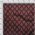 thumbnail image 2 of oneOone Cotton Silk Fabric Leaves & Floral Block Print Fabric BTY 42 Inch Wide, 2 of 4