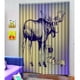 thumbnail image 1 of Cortinas Opacas con Estampado de Armario Cortinas de Ventana de Armario 3D Cortinas para Sala de Dormitorio Grande Soledad Cortinas oscuras, 1 of 10