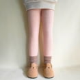 thumbnail image 2 of HXWCHs Girls Thermal Pants Casual Leggings Fashion Slim Fit Comfortable Soft Warm Winter Toddler Bottoms Pink 9-10 Years, 2 of 4