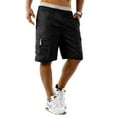 thumbnail image 3 of New Summer Men's Multi-Pocket Tooling Shorts Cotton Loose Shorts Five Pants Seven Pants, 3 of 5