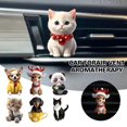 thumbnail image 2 of Cute Vent Clips Car Accessories,Creative Animal Car Vent Clips,Cartoon Car Freshener Vent Clip,Car Fragrance Diffuser Perfume Clips, Conditioner Outlet Vent Clips Decorations, 2 of 7