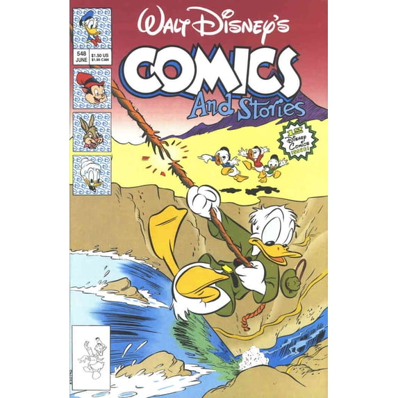 Walt Disney's Comics and Stories #548 VF ; Disney Comic Book