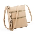 thumbnail image 4 of Womens Shoulder Messenger Bags Vegan Leather Crossbody Bag Vintage Phone Bag Wallet Purses Adjustable Strap, 4 of 4