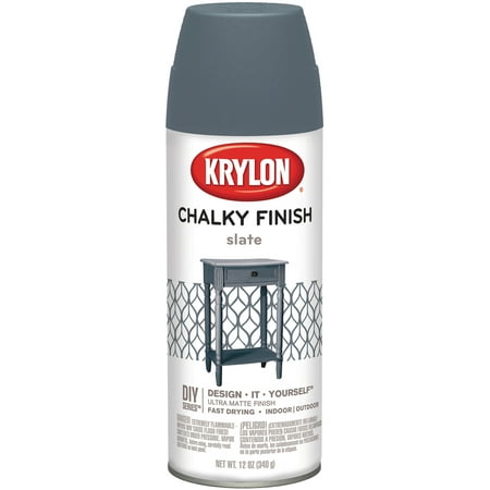 Chalky Finish Aerosol Spray Paint 12oz-Slate