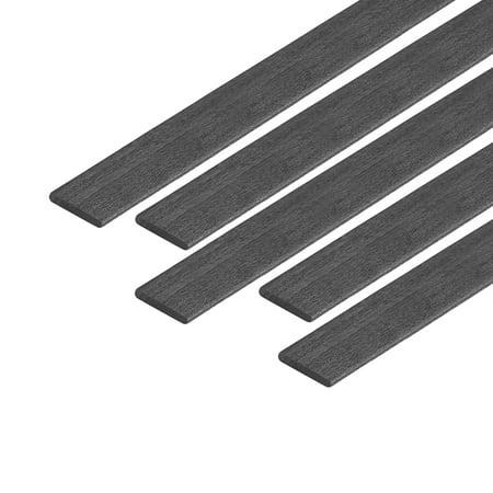 Carbon Fiber Strip Bars 1x5mm 200mm Length Pultruded Carbon Fiber Strips for RC Airplane 1