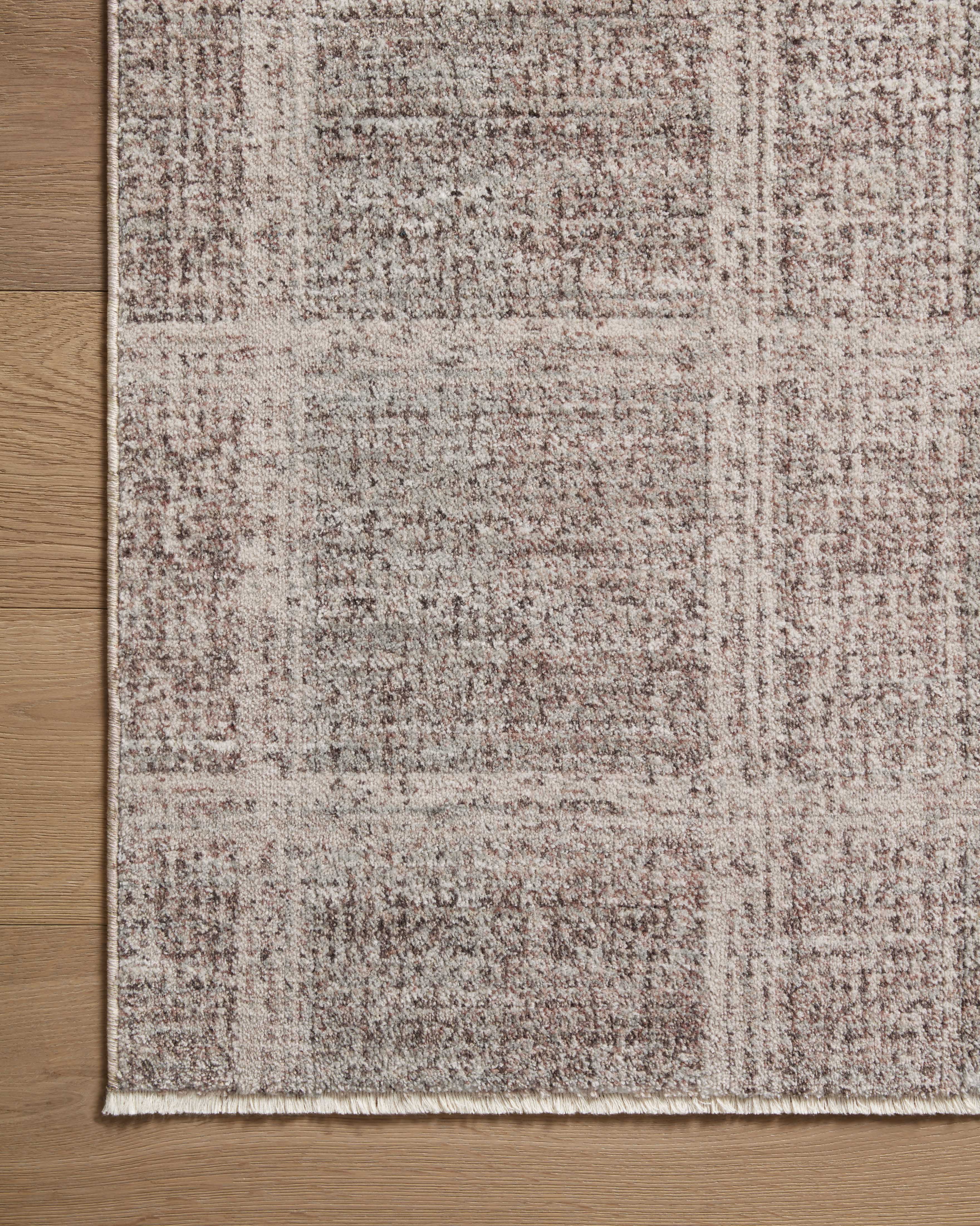 Angela Rose x Loloi Ember Fog / Dove 18" x 18" Sample Rug