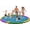 130" Round, variant on 130” Extra Large Non-Slip Splash Pad for Kids & Dogs, 11FT Outdoor Water Sprinkler Pad, 0.5mm Thickened Tear-Resistant PVC, Kids Water Toy & Dog Pool for Backyard Family Fun