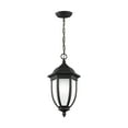 thumbnail image 1 of Sea Gull Lighting 6229301 Galvyn 1 Light 9-7/8" Wide Outdoor Mini Pendant - Black, 1 of 5