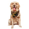 thumbnail image 5 of Uemuo Embroidery Chicken Rooster And Sunflowers Pattern Dog Bandanas ,Pet Scarf,Cat Bandanas Bibs,Stylish Pet Wear,Triangle Dog Scarf for Medium Dog or Cat, 5 of 6