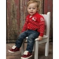 thumbnail image 4 of ZOEREA Toddler Unisex Knit Sweater Baby Button-up Coat Deer Christmas Cardigan Sweater, 4 of 7