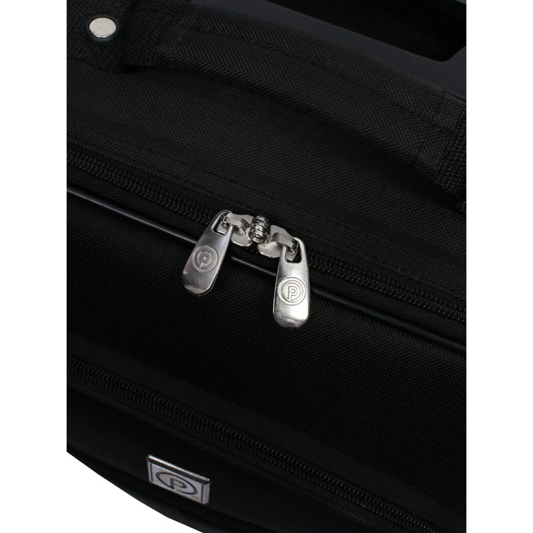 Protege Pilot Case 18 Softside Carry-on Luggage, Black 